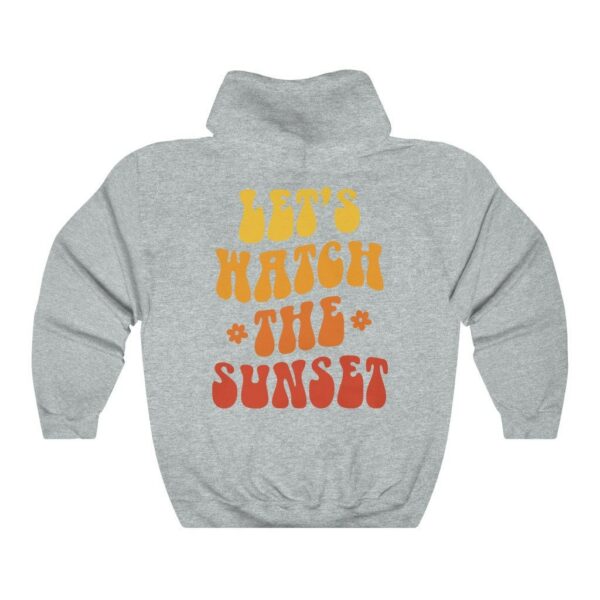 Let'S Watch The Sunset Aesthetic Hoodie Vsco Hoodie Trendy Sweatshirt Aesthetic Clothes Tumblr Hoodie Oversized Hoodie Trendy Hoodie