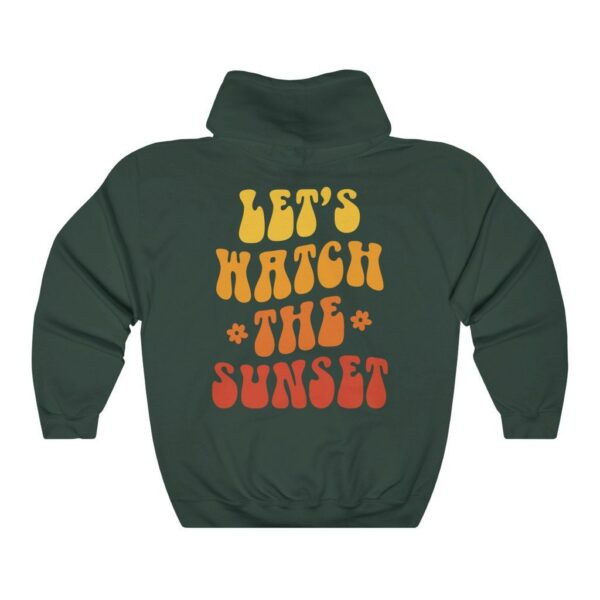 Let'S Watch The Sunset Aesthetic Hoodie Vsco Hoodie Trendy Sweatshirt Aesthetic Clothes Tumblr Hoodie Oversized Hoodie Trendy Hoodie