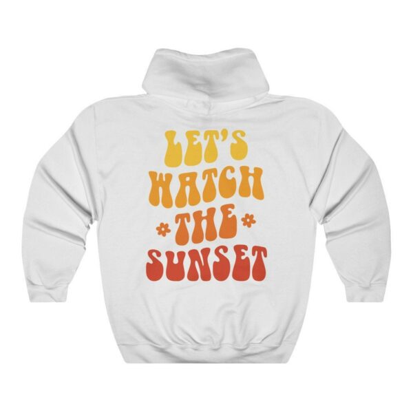 Let'S Watch The Sunset Aesthetic Hoodie Vsco Hoodie Trendy Sweatshirt Aesthetic Clothes Tumblr Hoodie Oversized Hoodie Trendy Hoodie