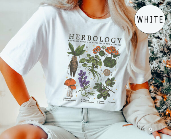 Herbology Comfort Colors®  Plants Shirt, Magical Herbs Shirt, Botanical Shirt, Plant Lover Shirt, Gardening Shirt, Shirt For Plant Lover