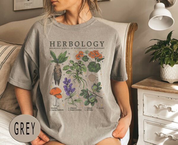 Herbology Comfort Colors®  Plants Shirt, Magical Herbs Shirt, Botanical Shirt, Plant Lover Shirt, Gardening Shirt, Shirt For Plant Lover