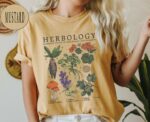 Herbology Comfort Colors®  Plants Shirt, Magical Herbs Shirt, Botanical Shirt, Plant Lover Shirt, Gardening Shirt, Shirt For Plant Lover