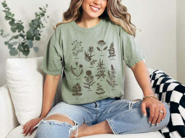 Herbalist Shirt , Herbology Shirt , Botanical Shirt , Vintage Herb Shirt